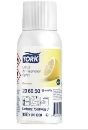 TORK LUCHTVERFRISSER SPRAY CITRUS 236050
